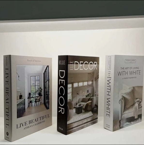 Faux Decoration Books