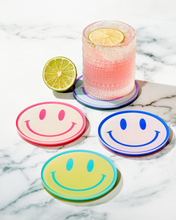 Load image into Gallery viewer, ALL SMILES | SET OF 4 COASTERS