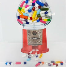 Load image into Gallery viewer, Wall Art - Gumball Med Pill Machine